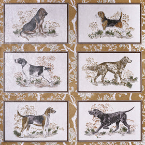 Schumacher - Chaser's Legacy Metallic - Gold Metallic - 5016050 - Wallpaper