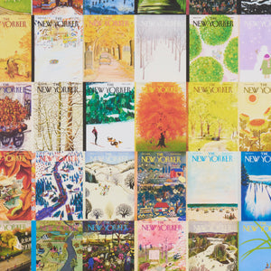Schumacher - The New Yorker Seasonal Covers - Multicolor - 5016180 - Wallpaper