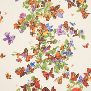 Schumacher - Pyne Butterfly - Monarch Orange - 5016380 - Wallpaper