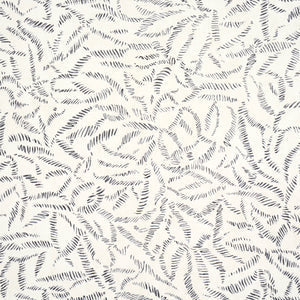 Schumacher - Leaf Bloom - Charcoal - 5016390 - Wallpaper