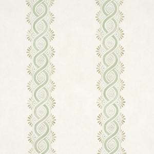 Schumacher - Leonidis Stripe - Green - 5016461 - Wallpaper