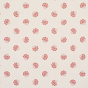 Schumacher - Auclair Floral - Red - 5016480 - Wallpaper