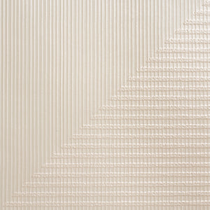Schumacher - Hand Combed Triangles - Pearlescent - 5016520 - Wallpaper