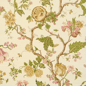 Schumacher - Josephine Sisal - Citron - 5016681 - Wallpaper