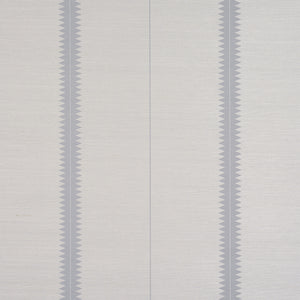 Schumacher - Bristle Stripe Sisal - Dove - 5016741 - Wallpaper