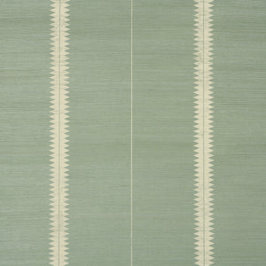 Schumacher - Bristle Stripe Sisal - Seaglass - 5016742 - Wallpaper