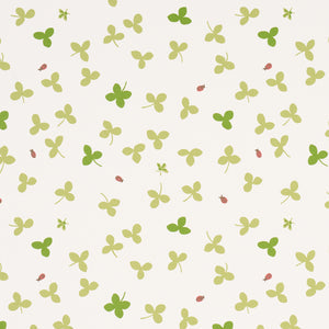 Schumacher - Celia Clover - Ivory - 5016770 - Wallpaper