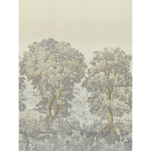 Schumacher - La Foret 3 Panel Set - Oyster Forest - 5016823 - Wallpaper
