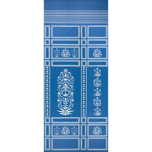 Schumacher - Bar Palladio 2 Panel Set - Blue - 5016830 - Wallpaper