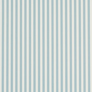 Schumacher - Emma Stripe Narrow - Chambray - 5017191 - Wallpaper