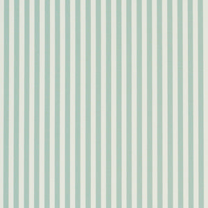 Schumacher - Emma Stripe Narrow - Teal - 5017195 - Wallpaper