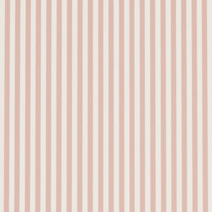 Schumacher - Emma Stripe Narrow - Rose - 5017200 - Wallpaper