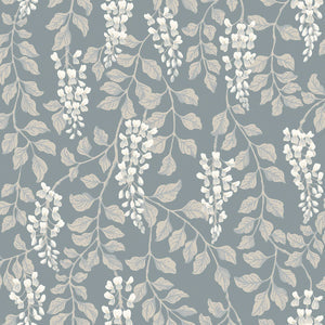 Schumacher - BlaRegn - Slate - 5711 - Wallpaper