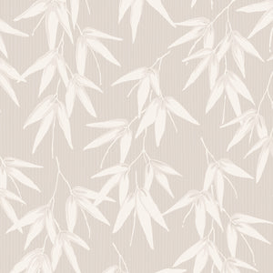 Schumacher - Bamboo Garden - Stone Shimmer - 6468 - Wallpaper