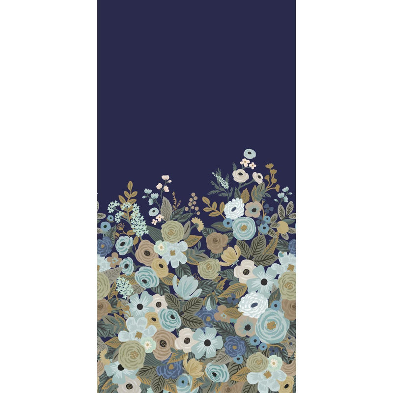 Rifle Paper Co. Garden Party Wall Navy Mural