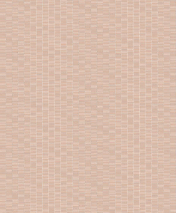 Seabrook Deco Spliced Stripe Pastel Pink Wallpaper