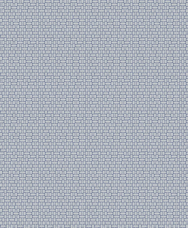 Seabrook Capsule Geometric Skylight & Navy Wallpaper