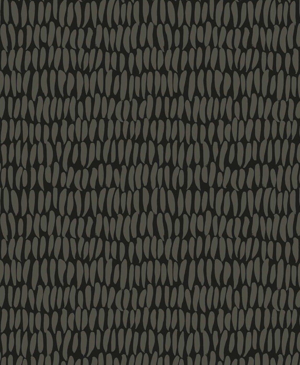 Seabrook Brushwork Graphite Wallpaper