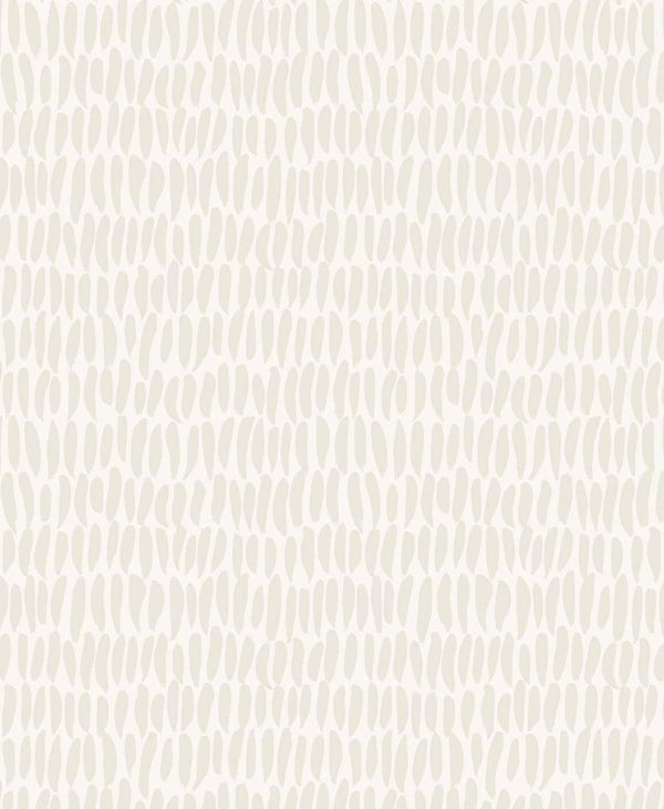 Seabrook Brushwork Oat Milk Wallpaper