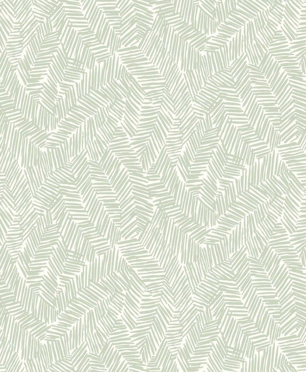 Seabrook Lush Celadon Wallpaper