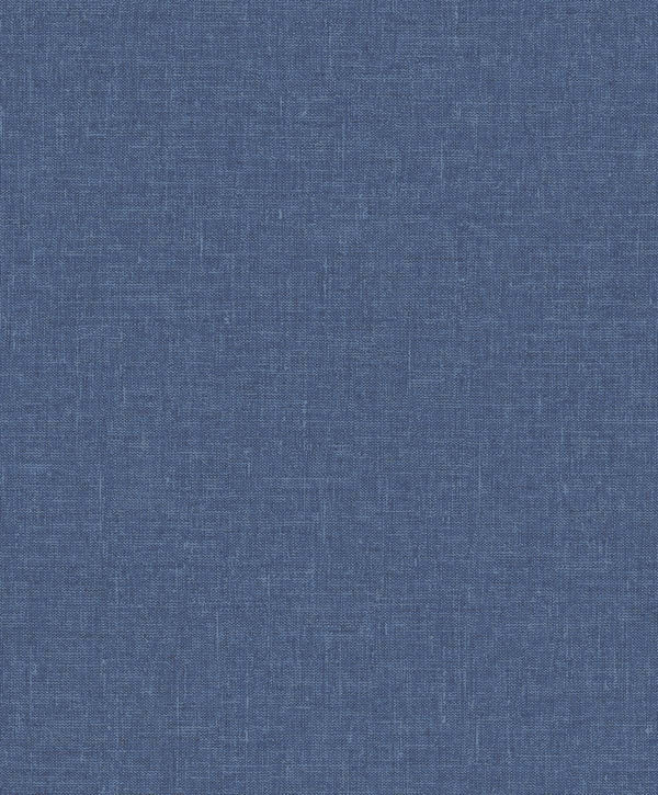 Seabrook Soft Linen Navy Wallpaper