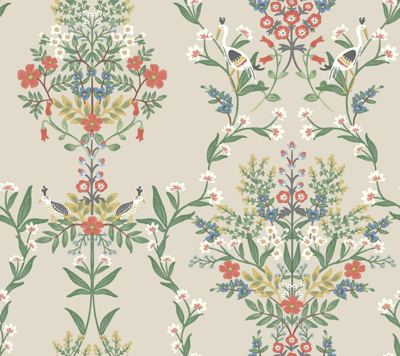 Rifle Paper Co. Luxembourg Beige Wallpaper