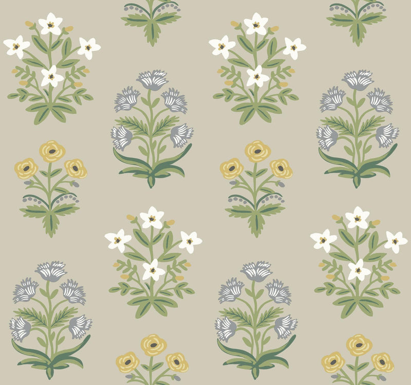 Rifle Paper Co. Mughal Rose Beige Wallpaper