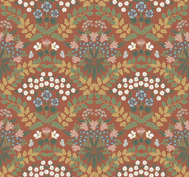 Rifle Paper Co. Bramble Red Wallpaper