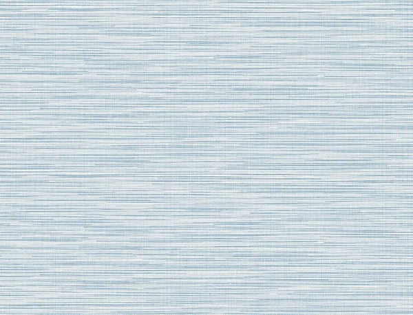 Seabrook Reef Stringcloth Blue Frost Wallpaper