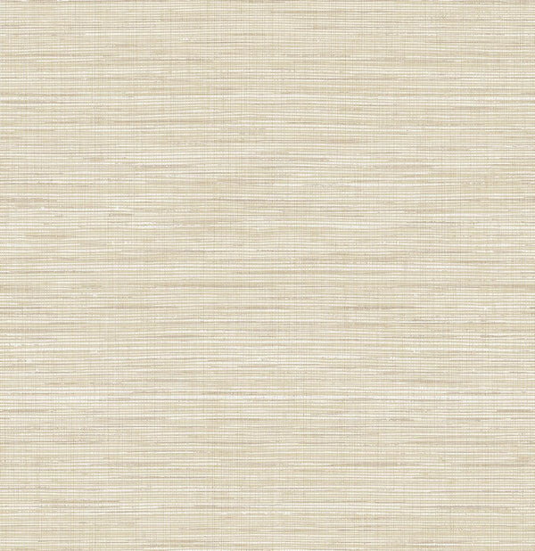 Seabrook Mei Stringcloth Sandstone Wallpaper