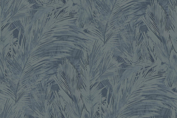 Seabrook Mari Navy Blue Wallpaper