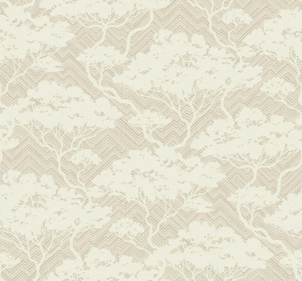 Seabrook Nara Stringcloth Linen Wallpaper