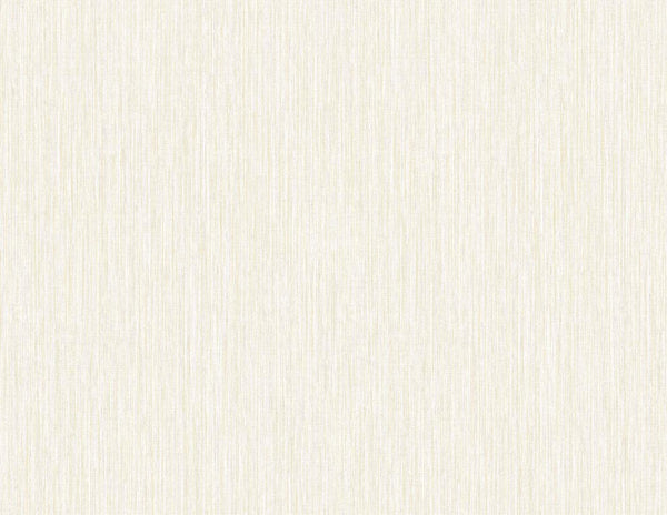 Seabrook Vertical Stria Ivory & Metallic Champagne Wallpaper