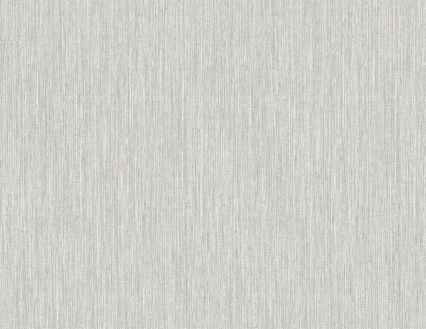 Seabrook Vertical Stria Harbor Grey & Sky Blue Wallpaper