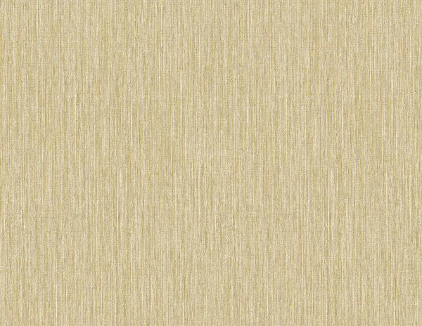 Seabrook Vertical Stria Sand Dunes & Metallic Gold Wallpaper