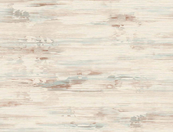 Seabrook Silk Mistral Rust & Seaside Wallpaper