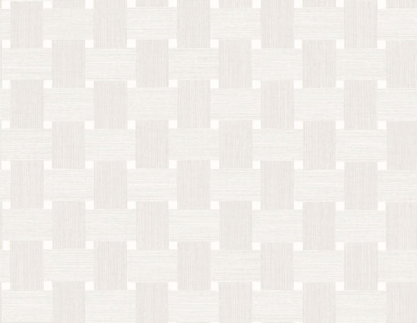 Seabrook Basketweave Caster Sugar Wallpaper