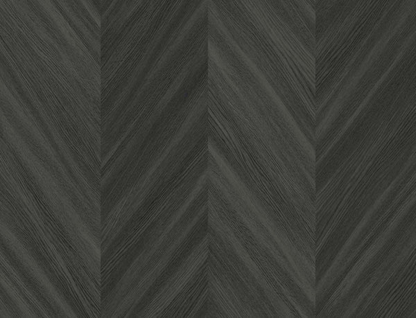 Seabrook Chevron Wood Apex Wallpaper