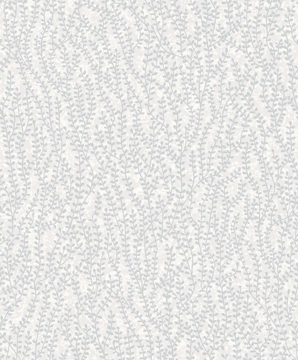 Seabrook Seaweed Beaded Branches Diamond Glass Beads Wallpaper