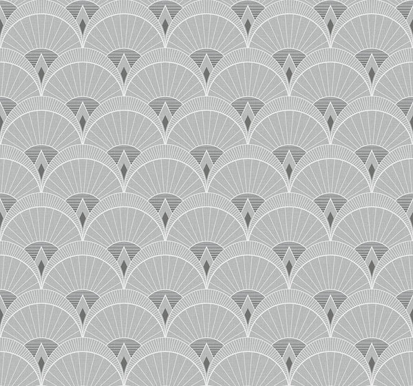 Seabrook Chrysler Arches Argos Grey Wallpaper