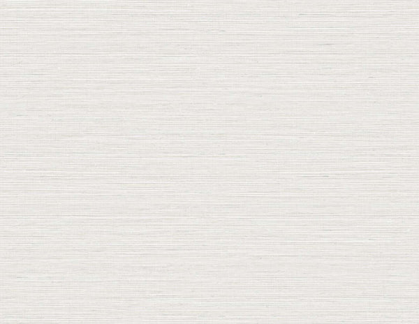 Seabrook Edmond Faux Sisal Owl Gray Wallpaper