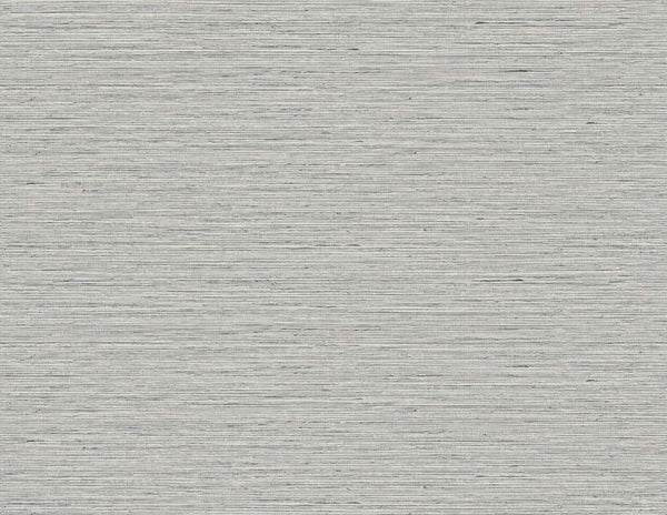 Seabrook Edmond Faux Sisal Coal Wallpaper