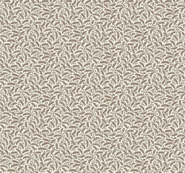 Seabrook Cossette Hickory Smoke Wallpaper