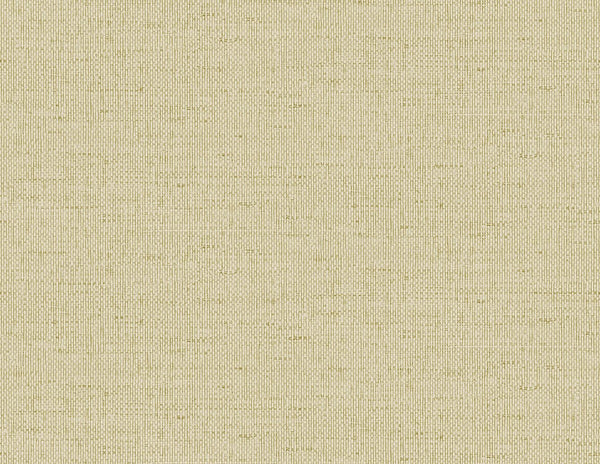 Seabrook Kaya Faux Paperweave Chamomile Wallpaper