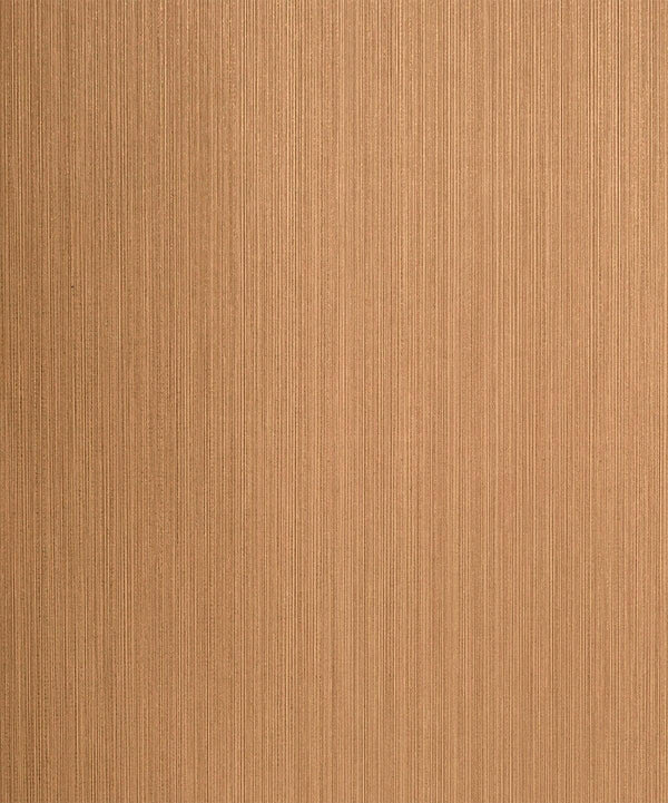 Seabrook Natural Stria Terra Cotta & Glitter Wallpaper