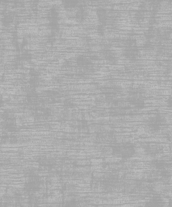 Seabrook Bark Texture Metallic Silver & Cove Gray Wallpaper
