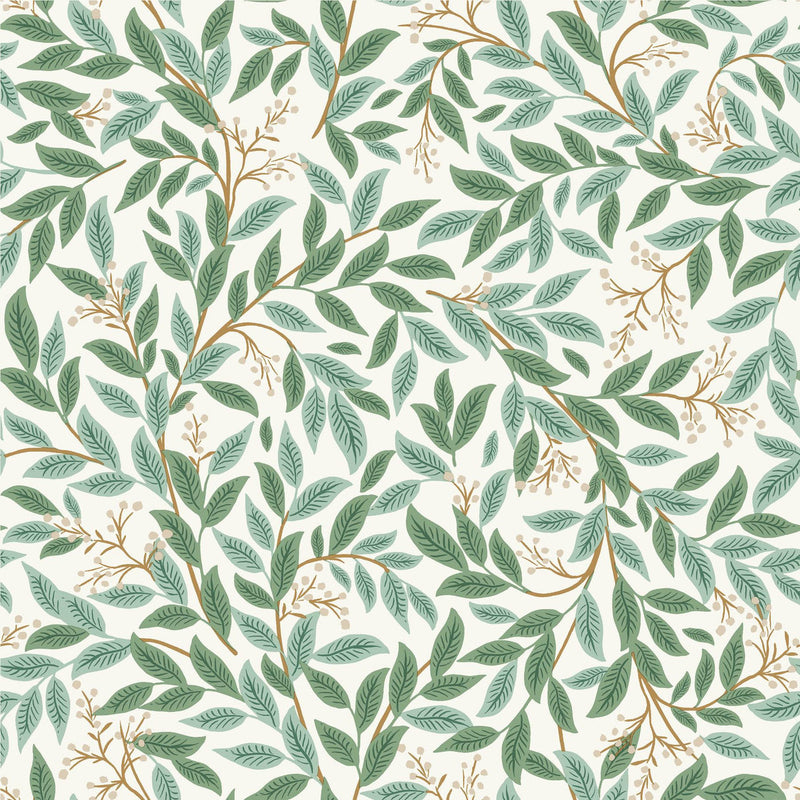 Rifle Paper Co. Willowberry Green Wallpaper