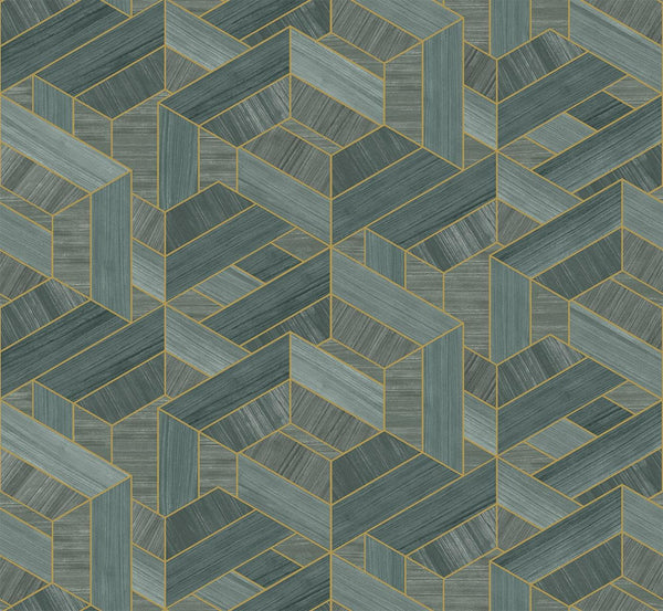 Seabrook Linnea Celeste Wallpaper