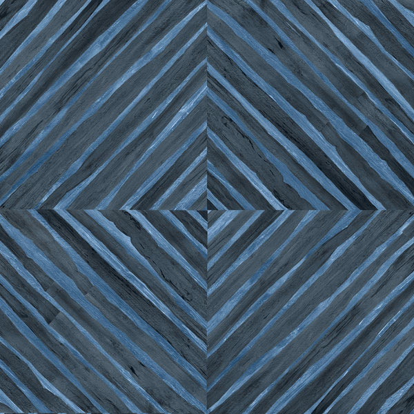 Seabrook Harmony Slate Birch Wallpaper