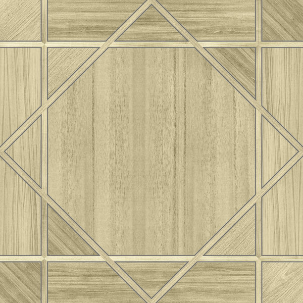 Seabrook Tessa Natural Beige Wallpaper